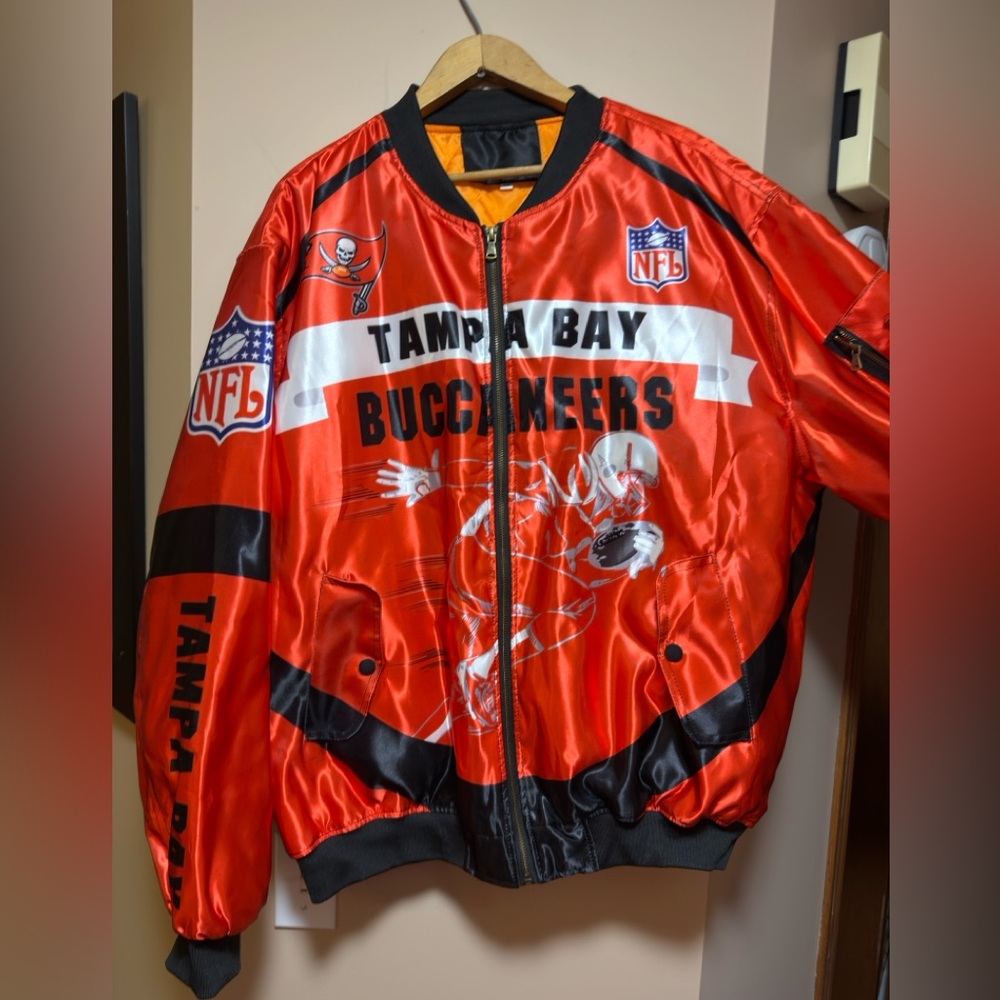 Collectors edition NFL Tampa Bay Buccaneers jacket.